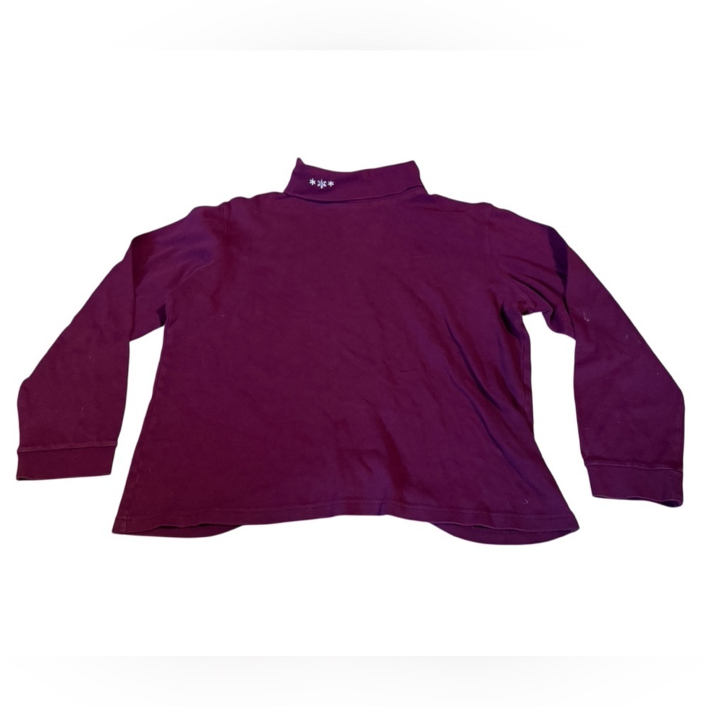 Vintage, purple winter turtleneck, XL